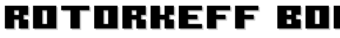 ROTORkeff Bold font